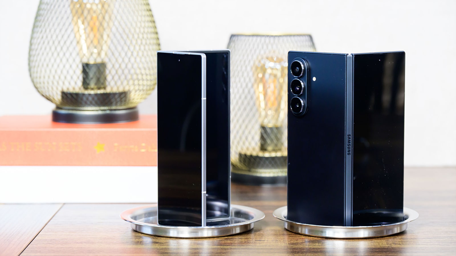 Samsung Galaxy Z Fold7 devices shown in an official product photograph.