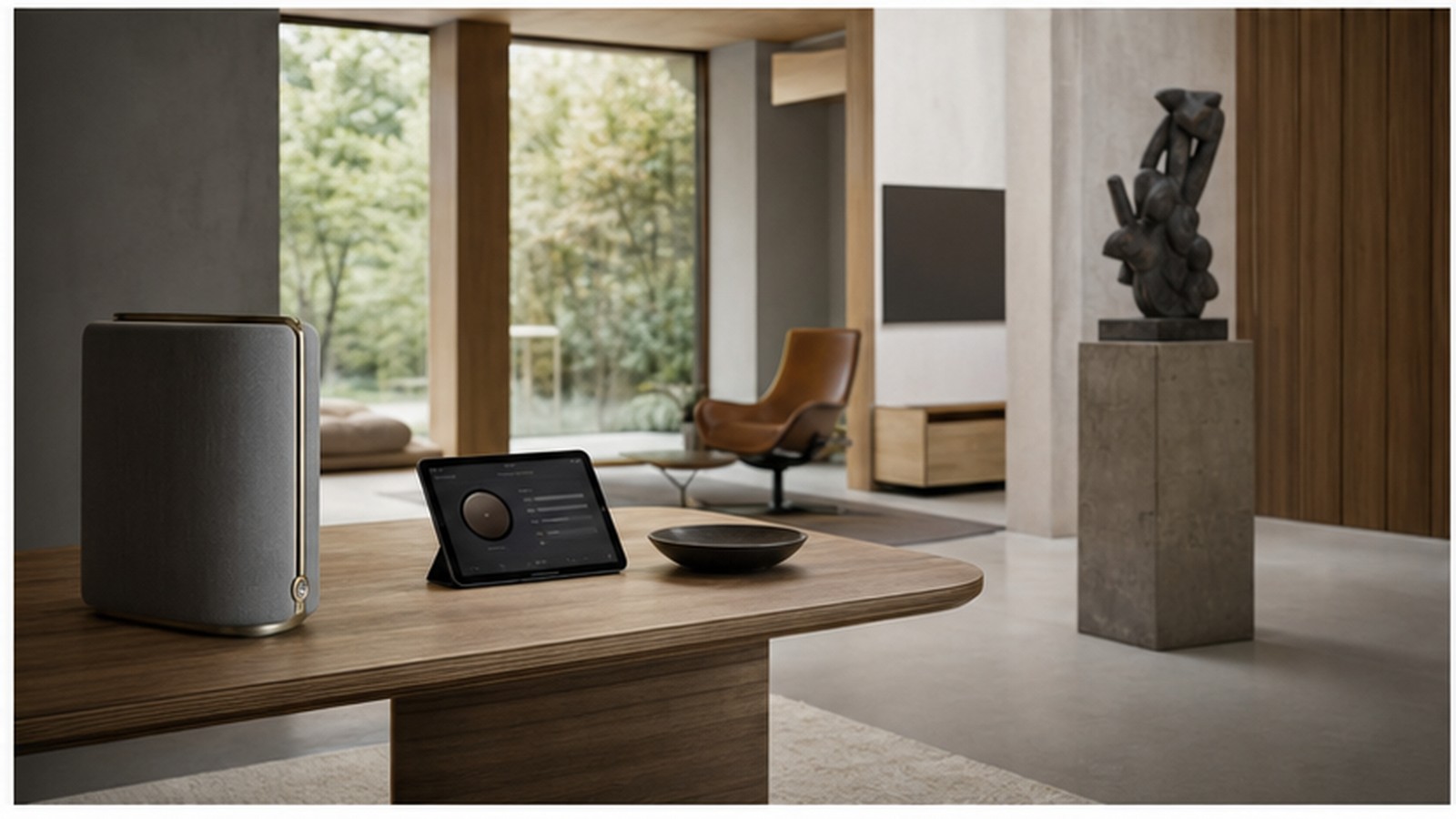 Bang & Olufsen business system visual.