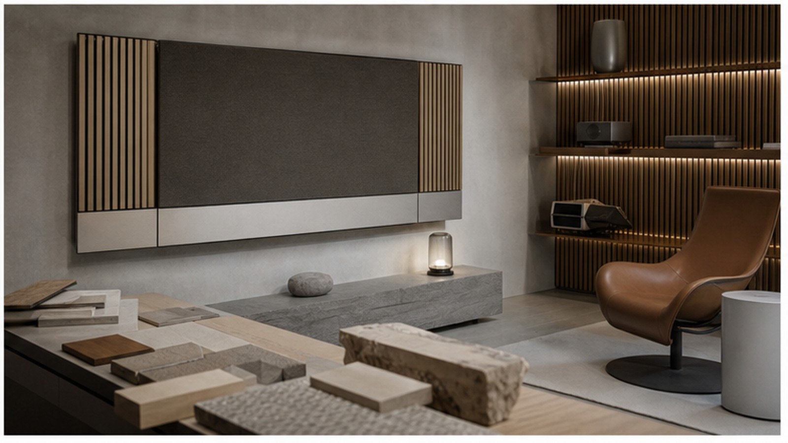 Bang & Olufsen service detail visual.