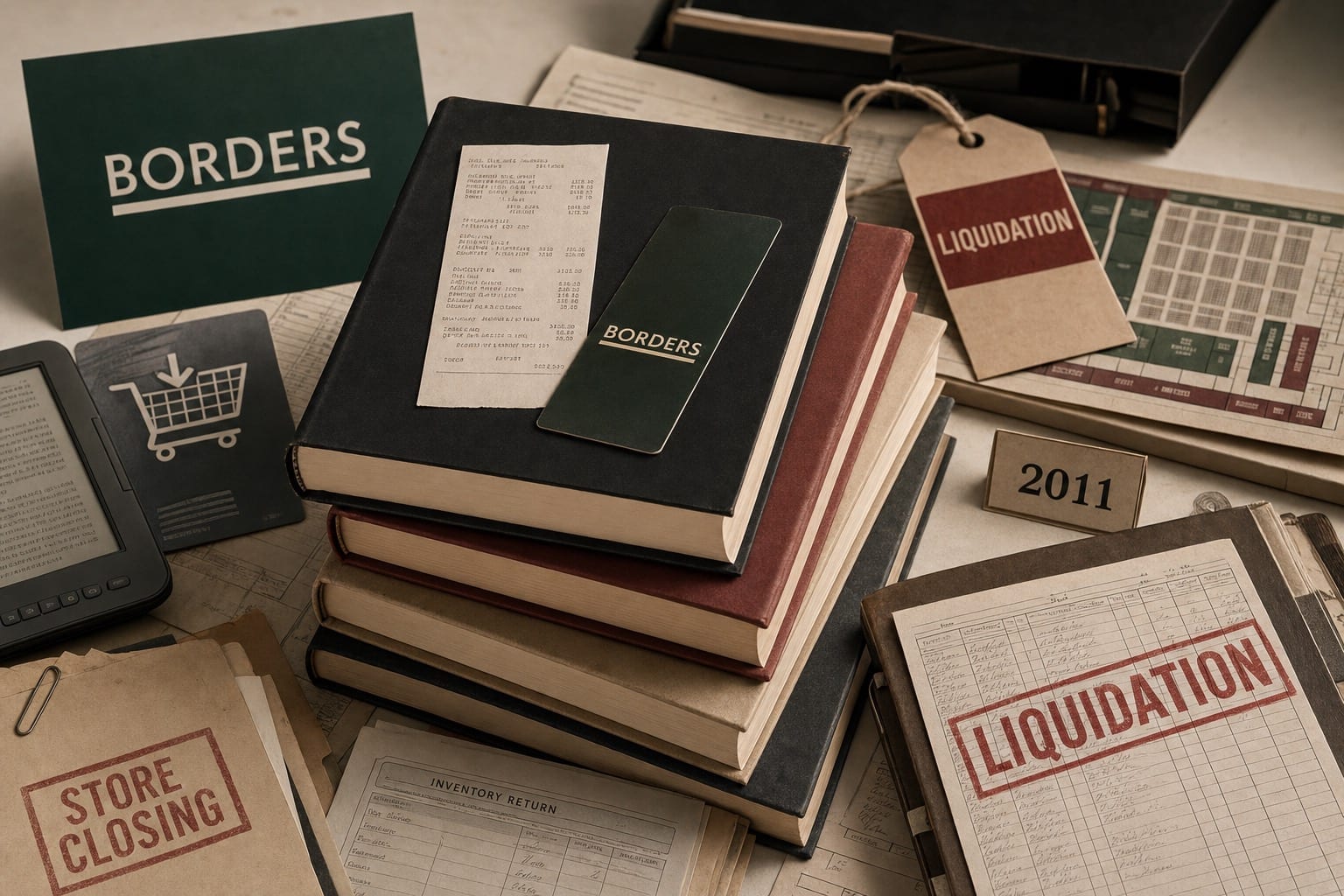 Borders brand proof visual