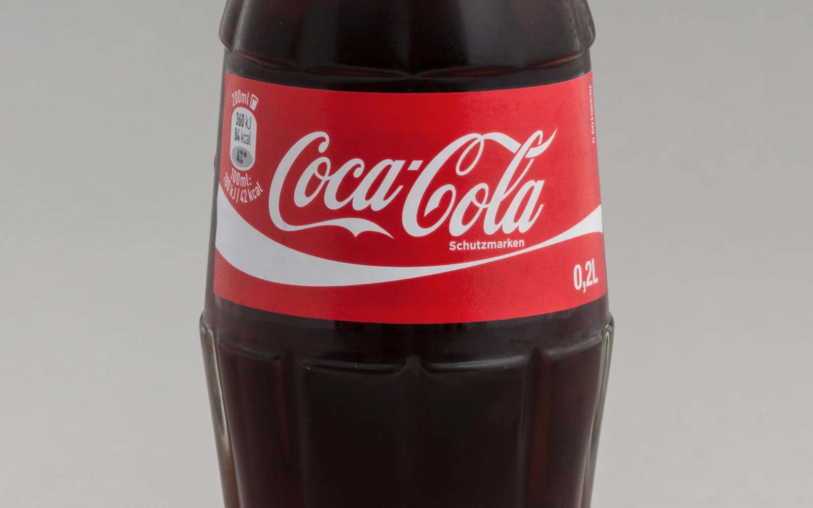 Coca-Cola bottle recognition visual showing how package form carries brand memory.