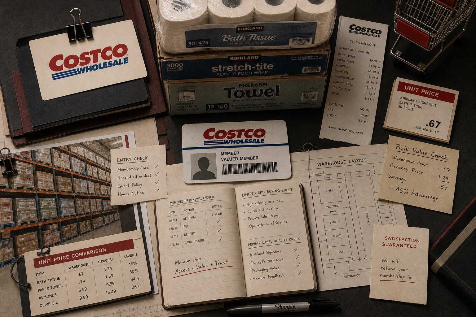 Costco brand proof visual