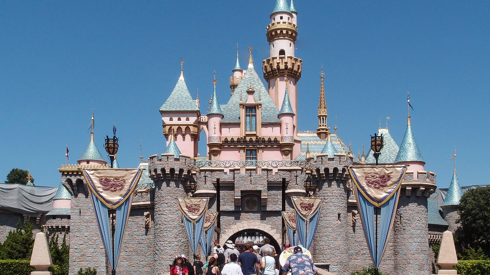 Sleeping Beauty Castle at Disneyland.