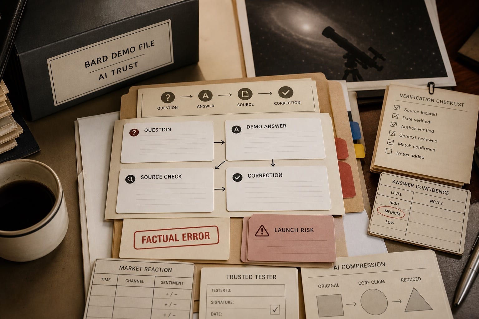 Google Bard brand proof visual