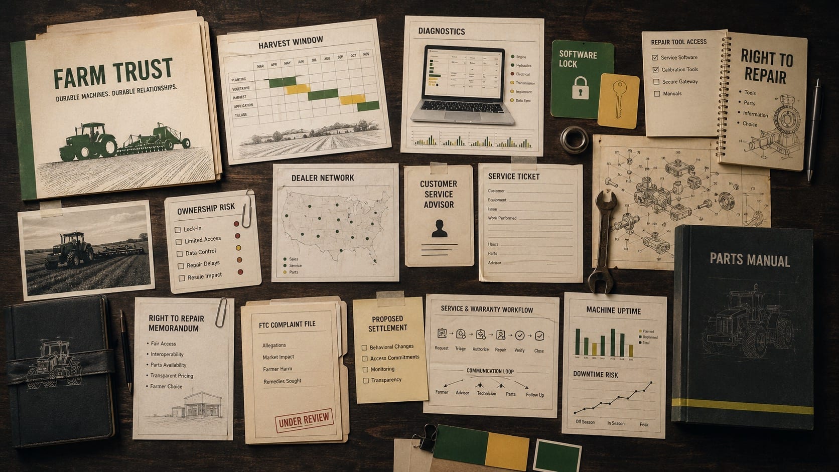 John Deere brand proof visual