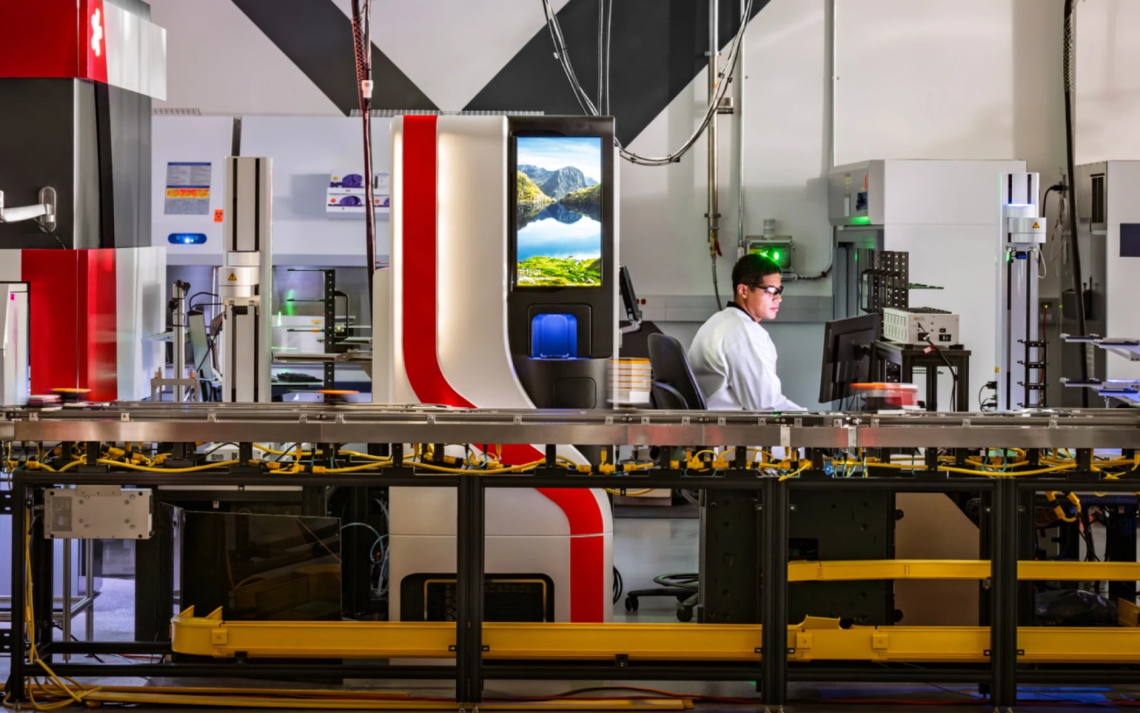 Official Johnson & Johnson corporate future image with healthcare workplace proof.