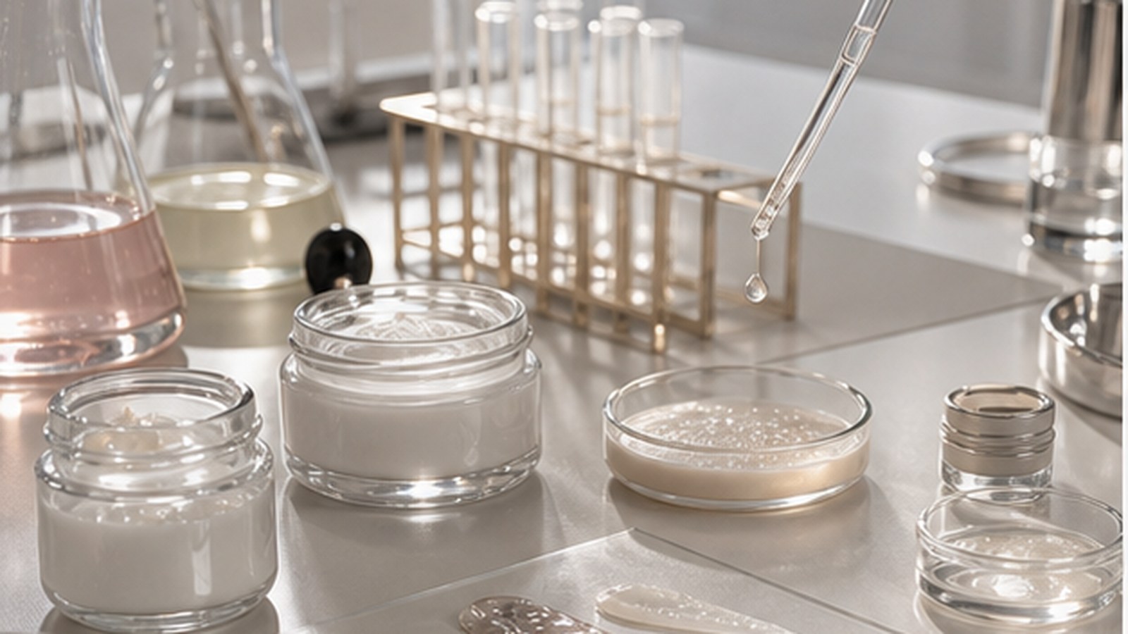 L'Oréal brand page editorial hero showing real product and service context.