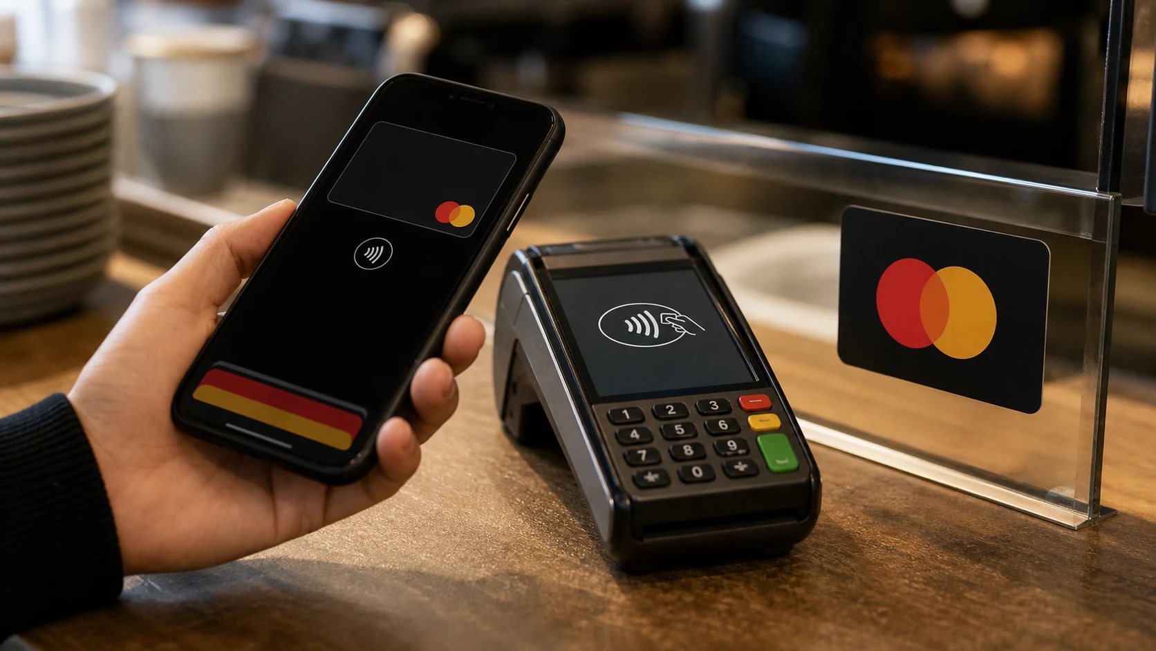 Mastercard digital wallet proof visual.
