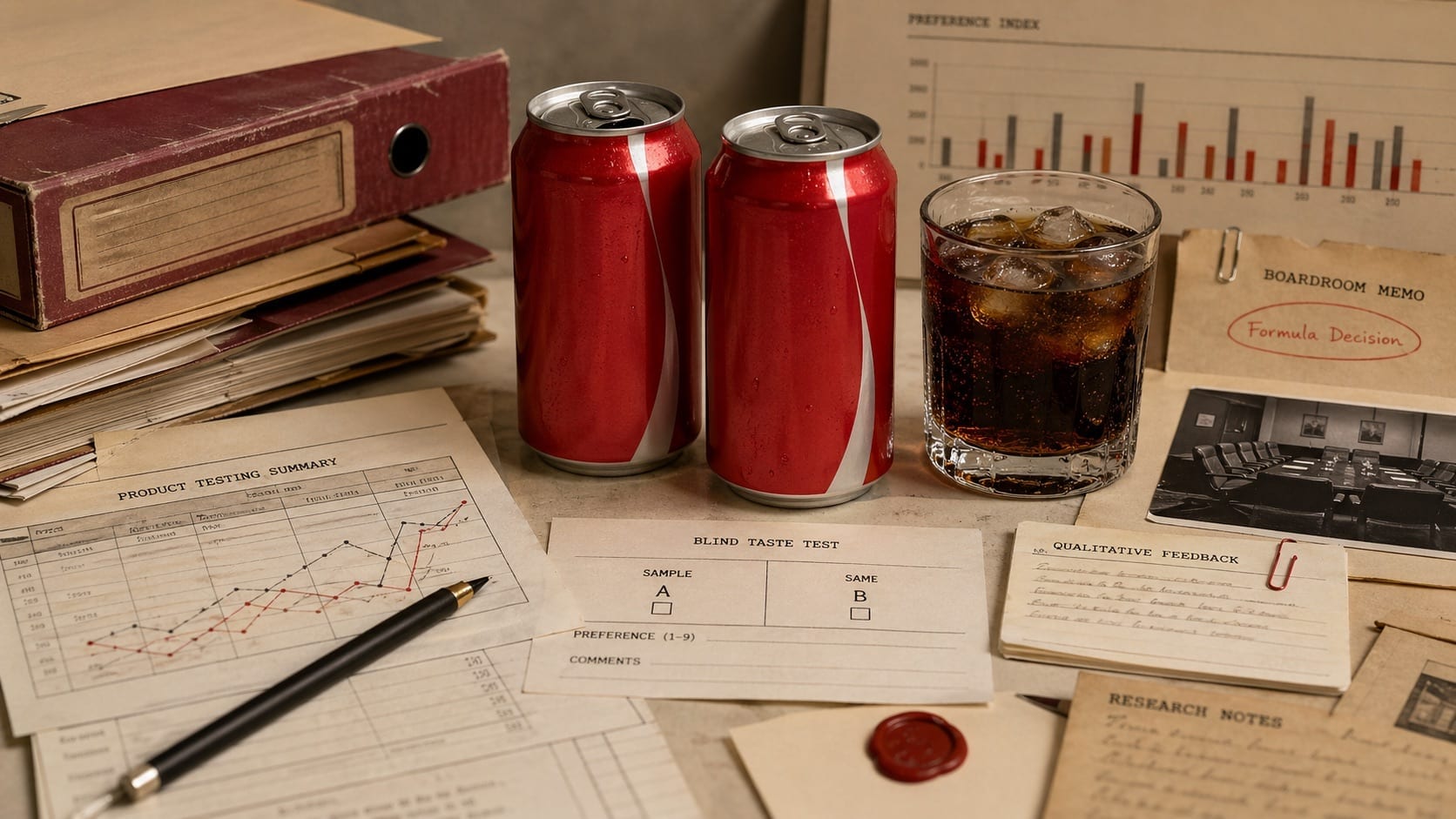 Coca-Cola editorial artifact or editorial visual