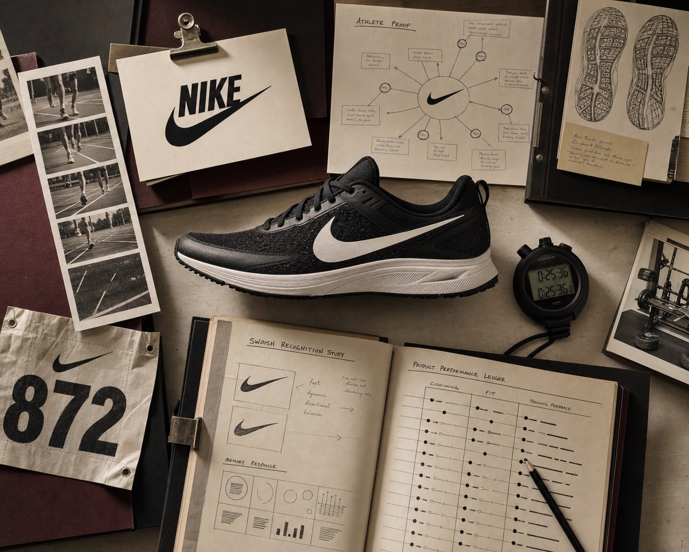 Nike brand proof visual