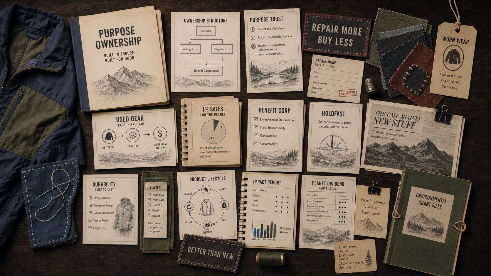 Patagonia brand proof visual