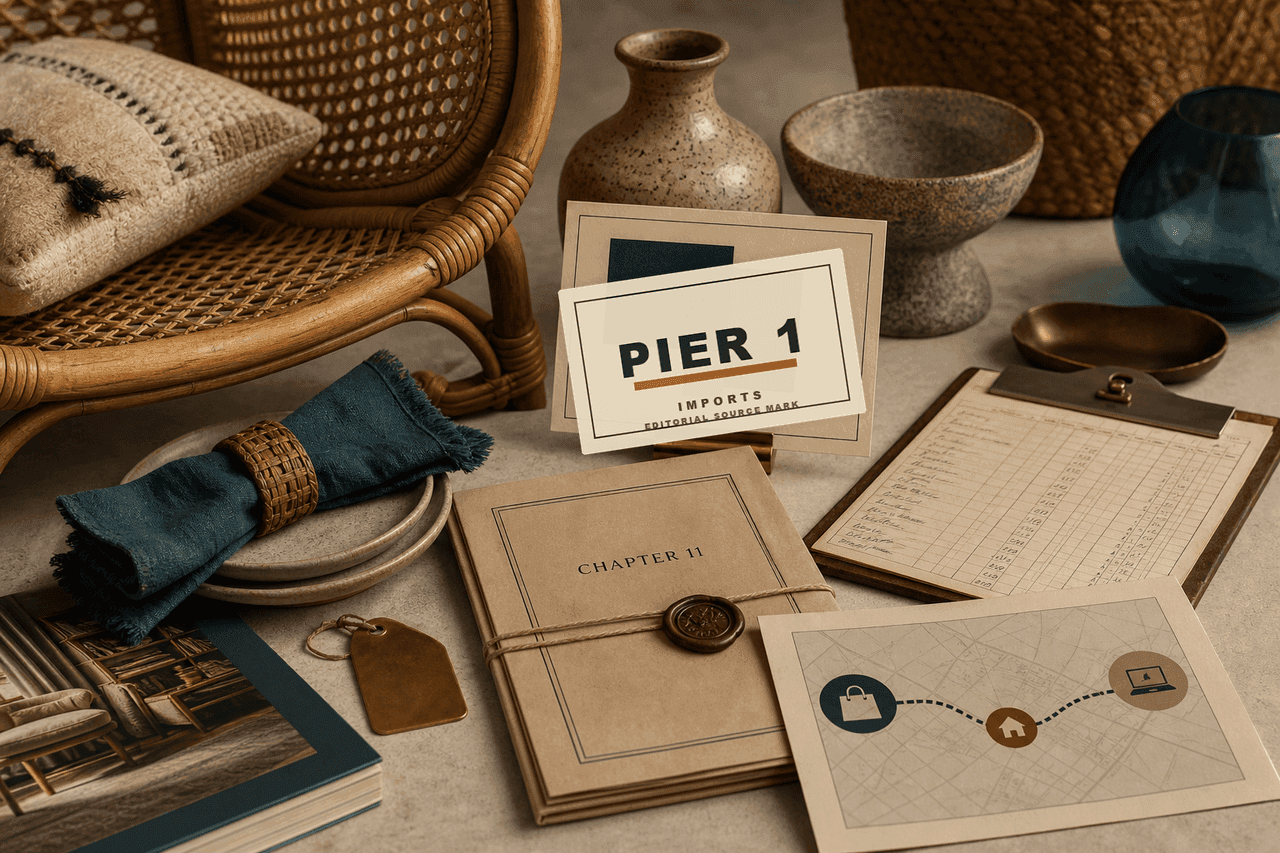 Pier 1 Imports brand proof visual