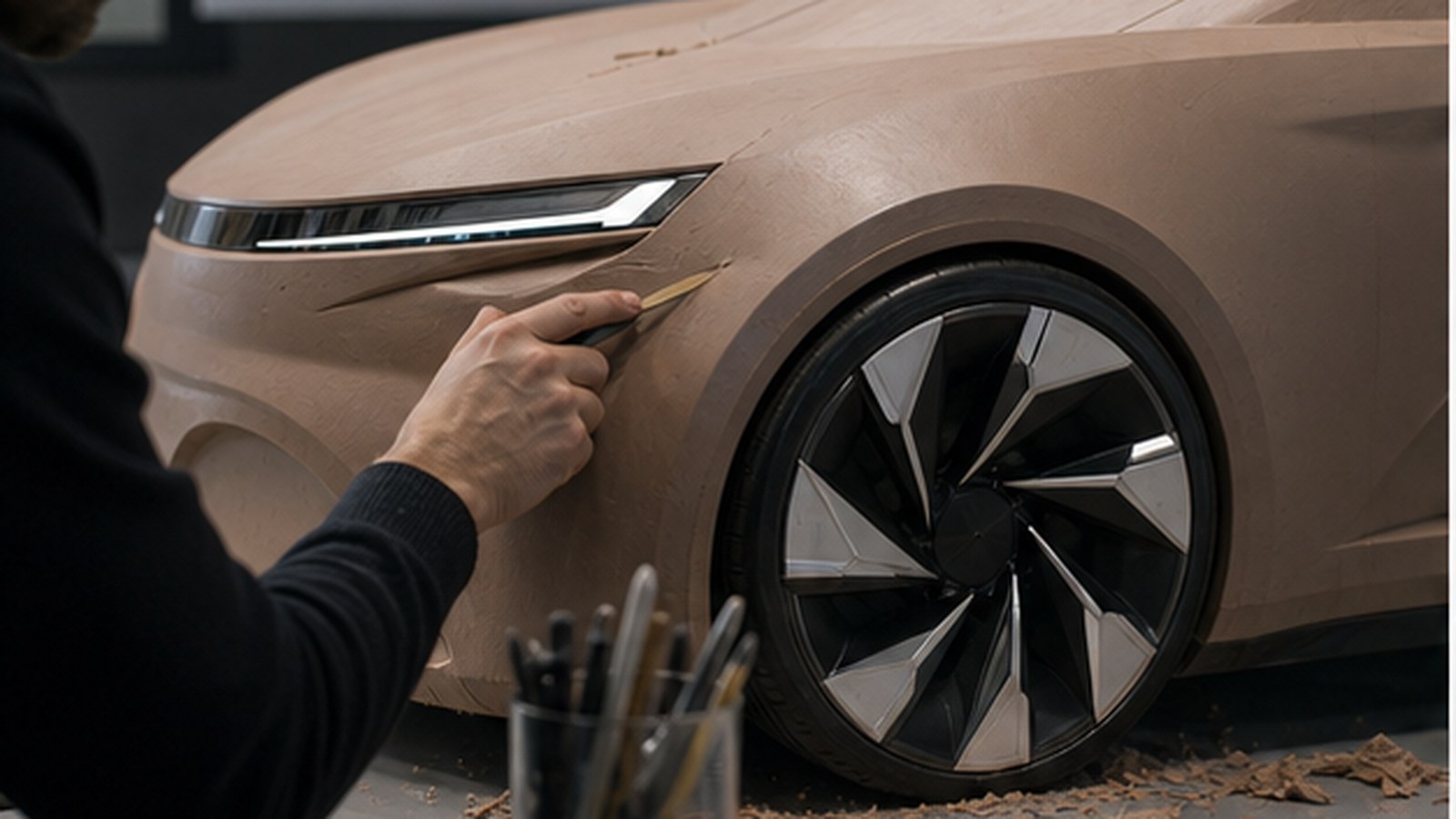 Renault brand page editorial hero showing real product and service context.