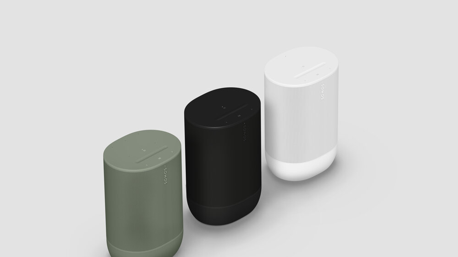 Sonos Move 2 portable speakers showing color and product-family breadth.