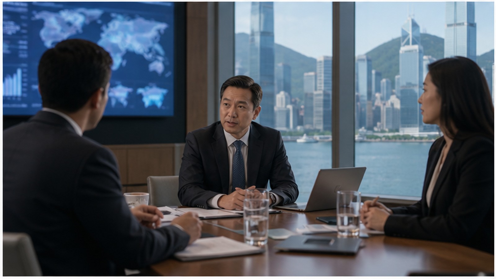 Standard Chartered advisory office service visual.
