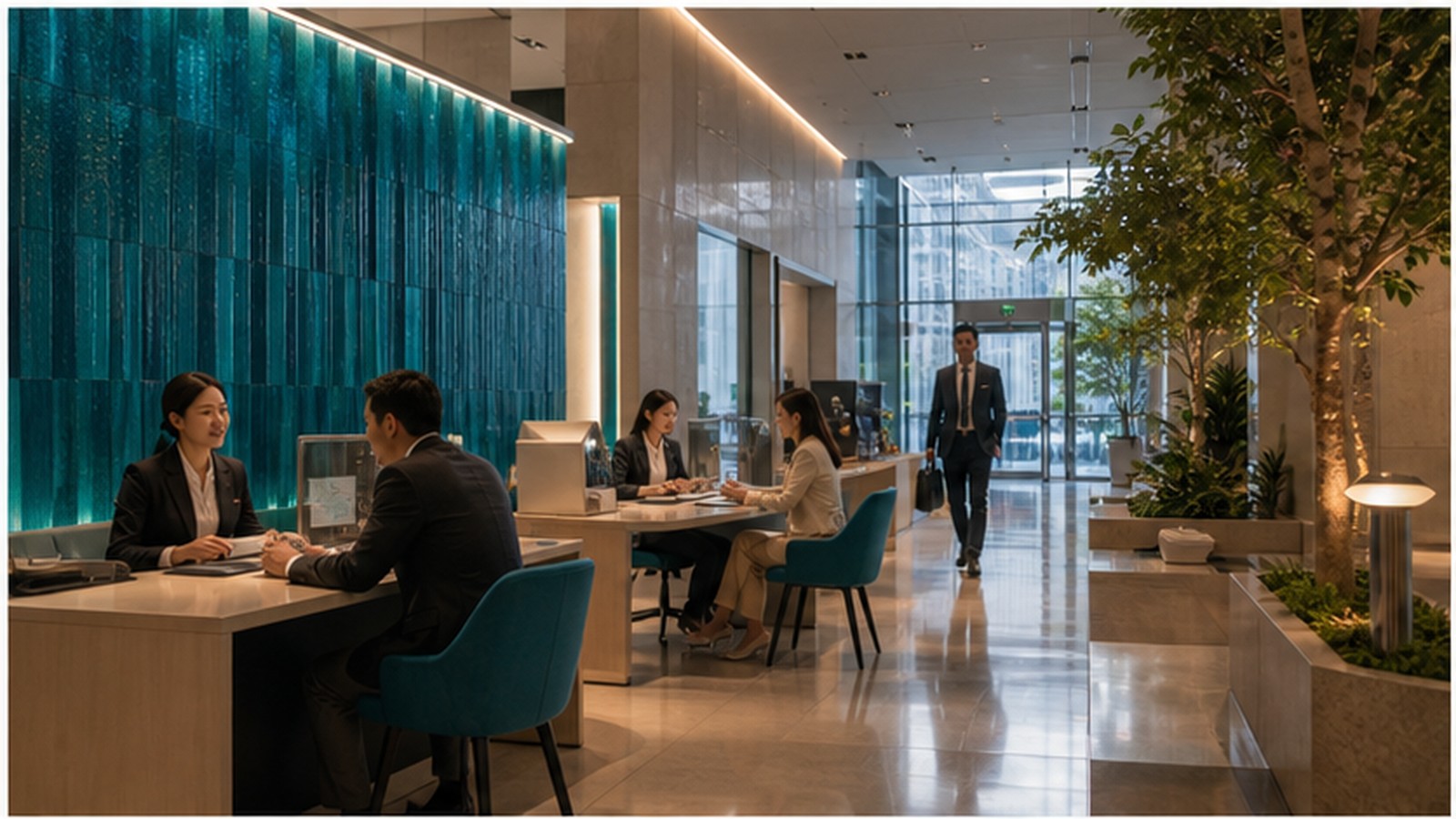 Standard Chartered branch detail service visual.