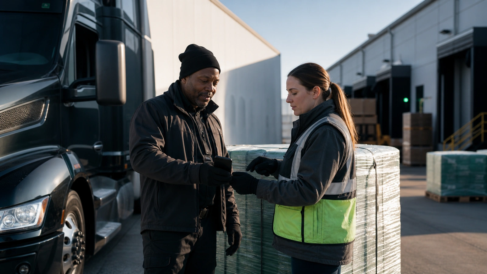 Uber brand proof: freight handoff.