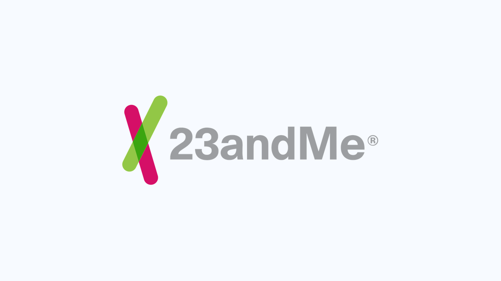 Official 23andMe logo normalized on a white source-mark canvas.