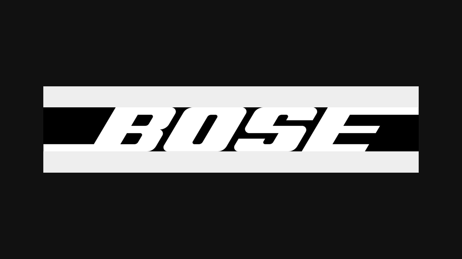 Current BOSE wordmark