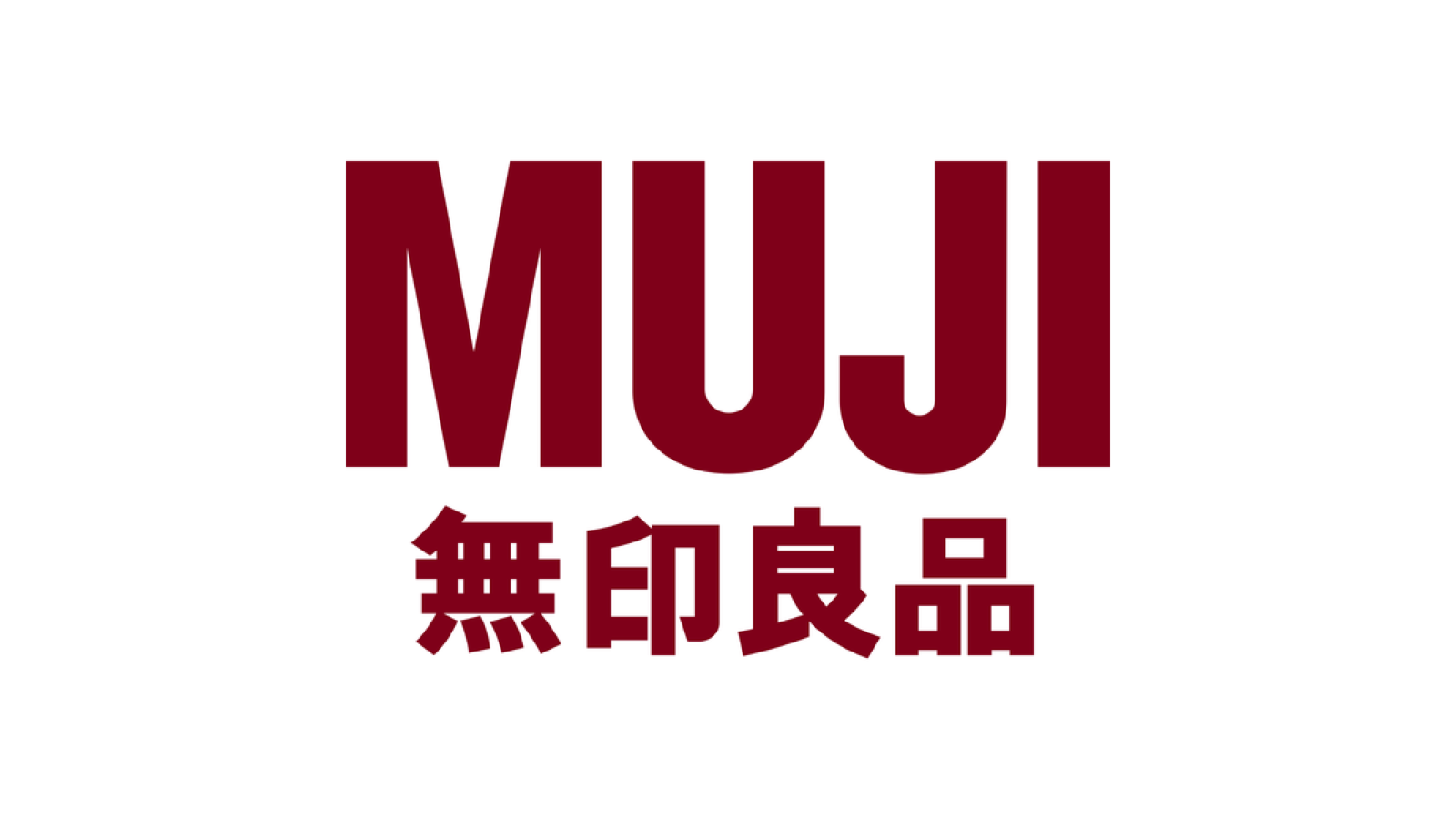 Current MUJI masterbrand mark on the normalized source-mark canvas.