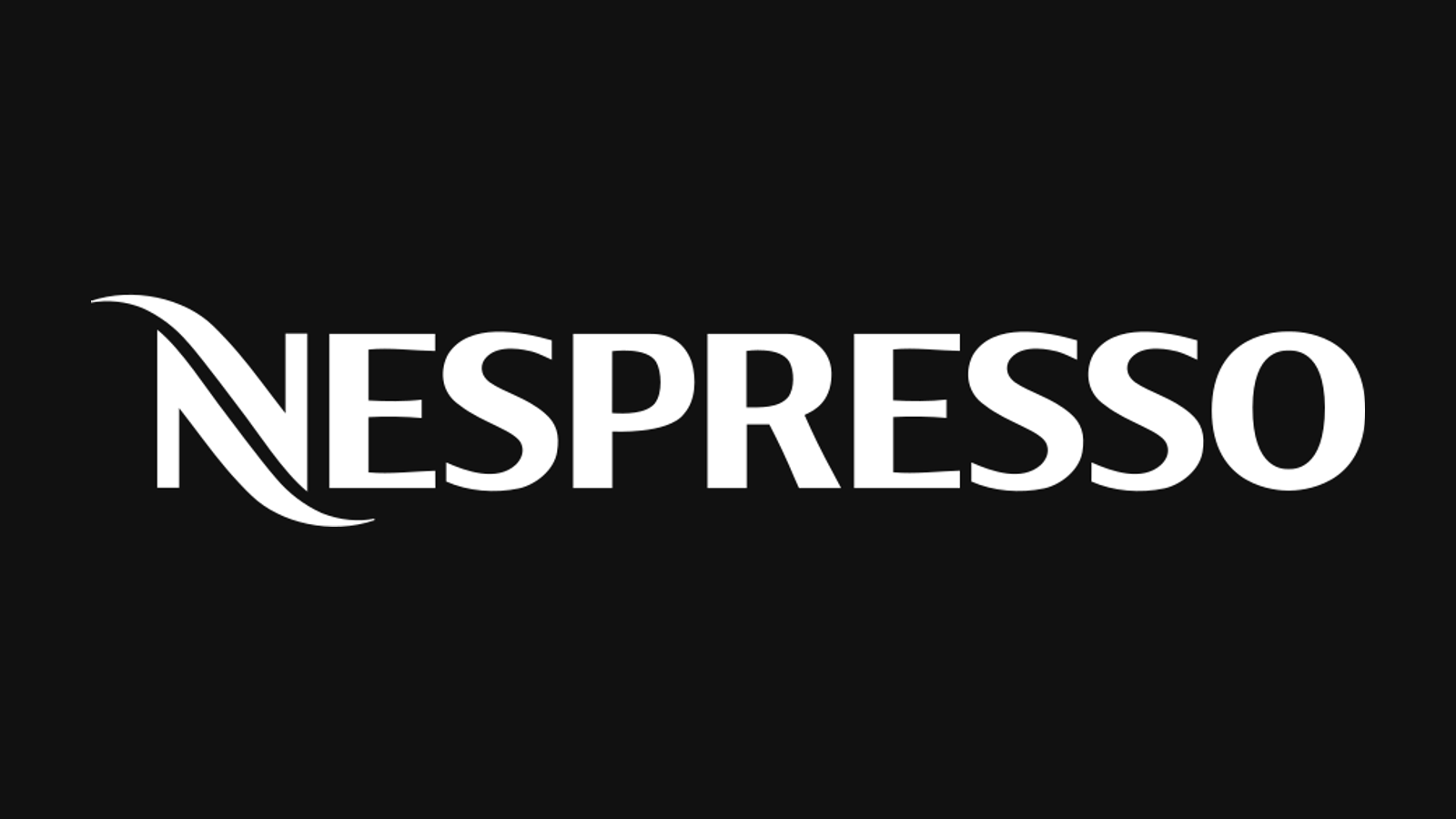 Nespresso official-source mark on a fixed brand page canvas.