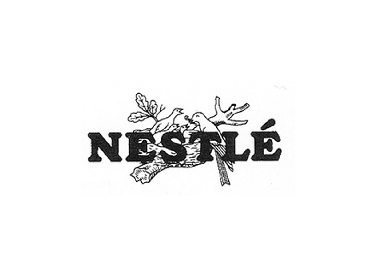 Nest and wordmark lockup