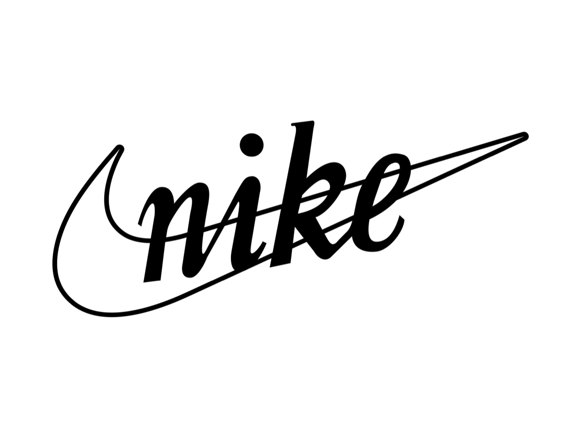 1971 script and Swoosh
