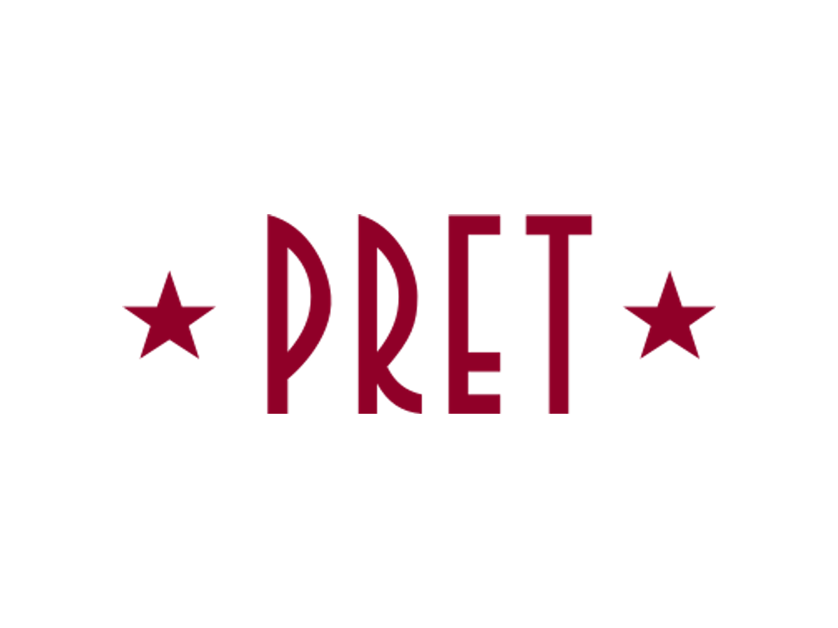 Current PRET wordmark