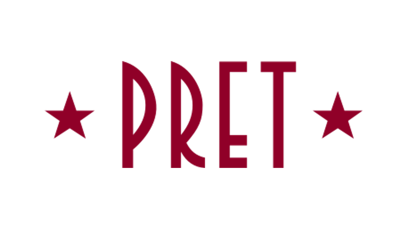 Pret A Manger current masterbrand mark on a normalized white canvas.