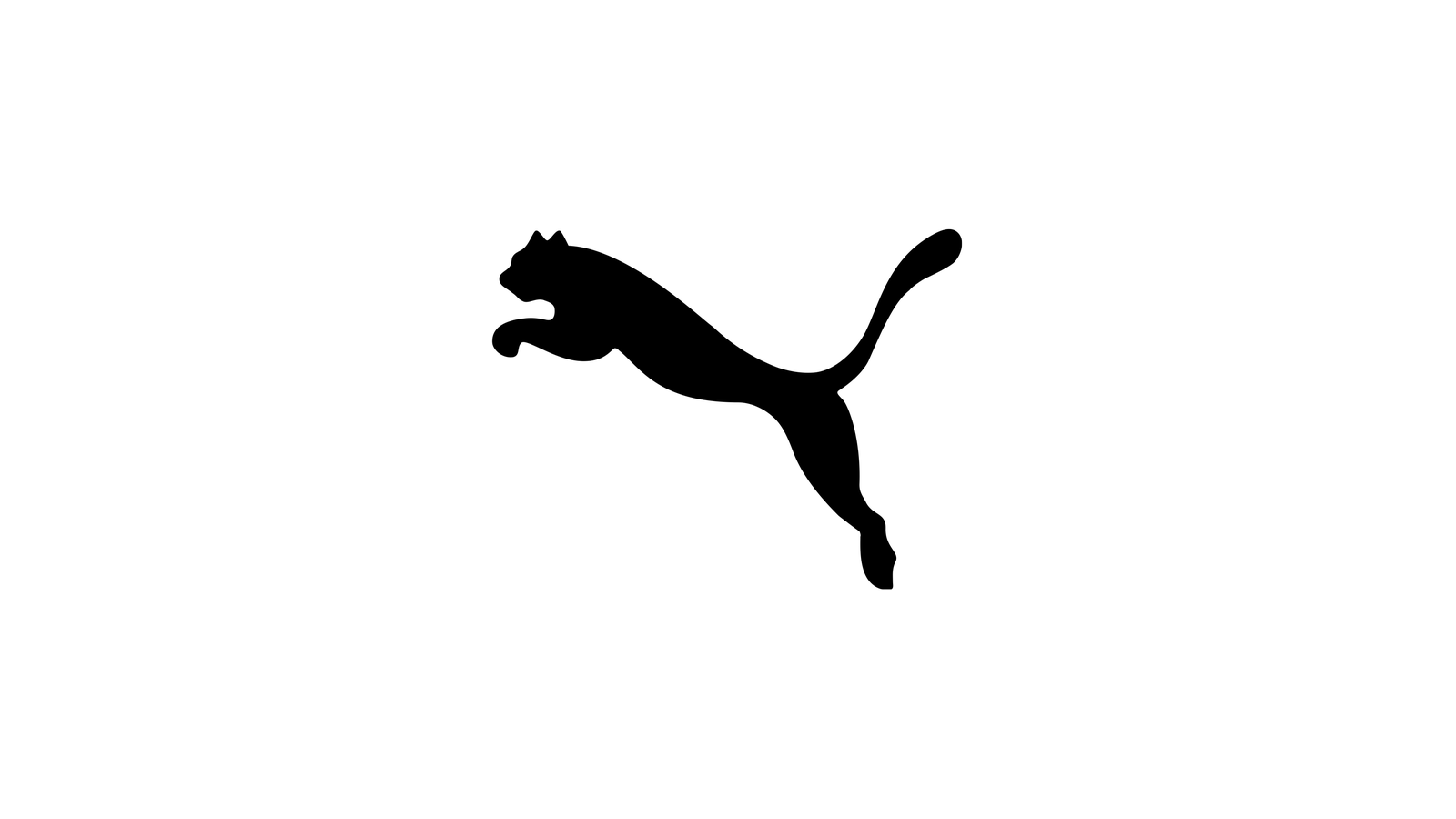 Puma leaping cat primary mark.