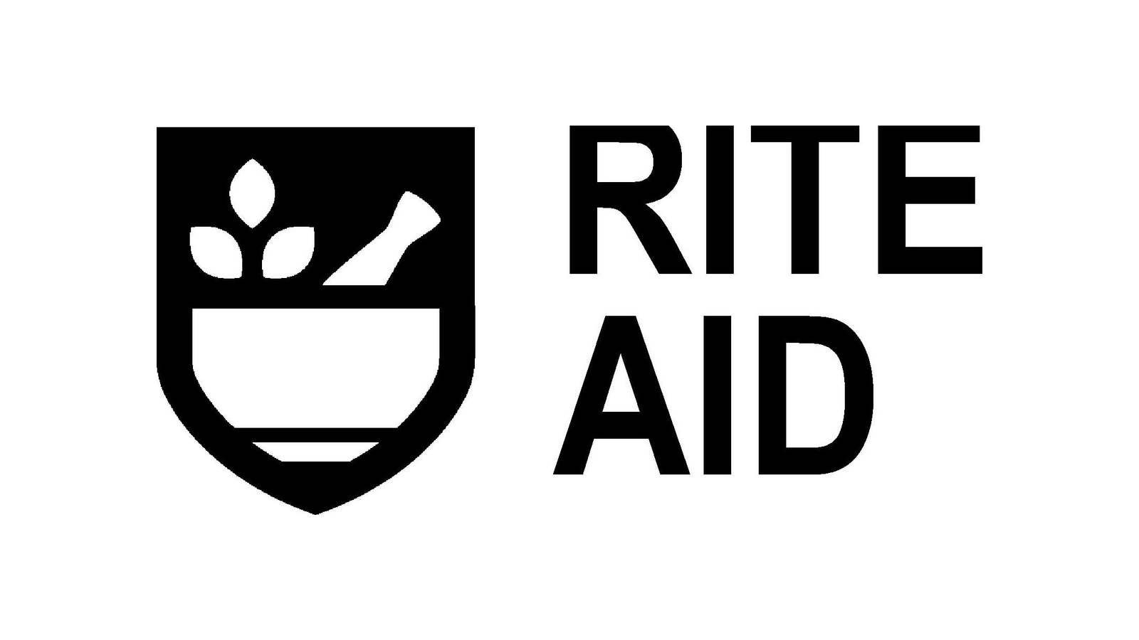 Final 2020 to 2025 Rite Aid retail masterbrand mark on a normalized white canvas.