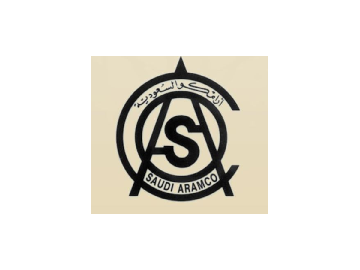 Circular Saudi Aramco monogram