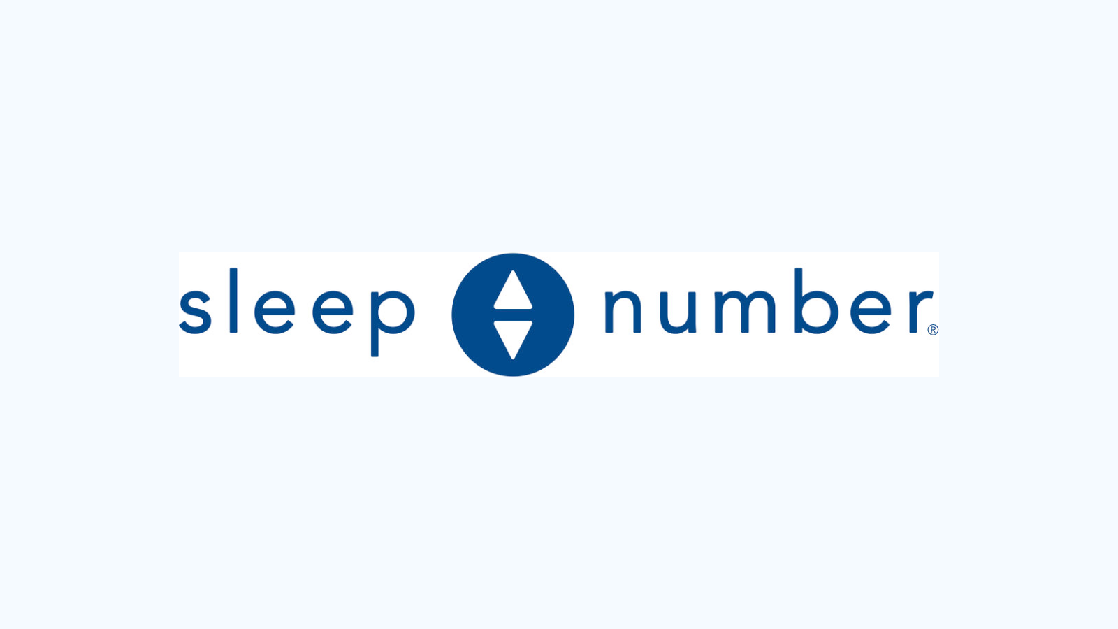 Official Sleep Number logo normalized on a white source-mark canvas.