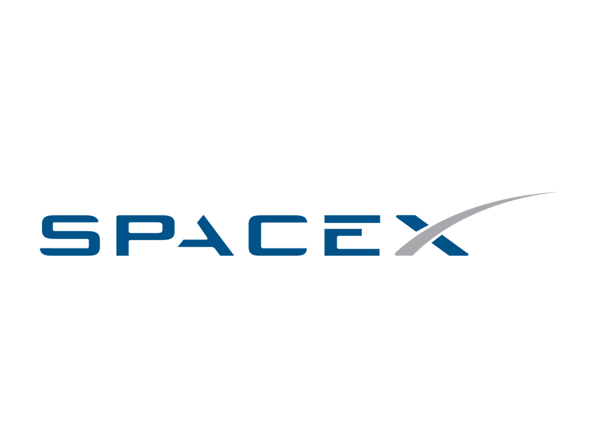 Streamlined SpaceX wordmark