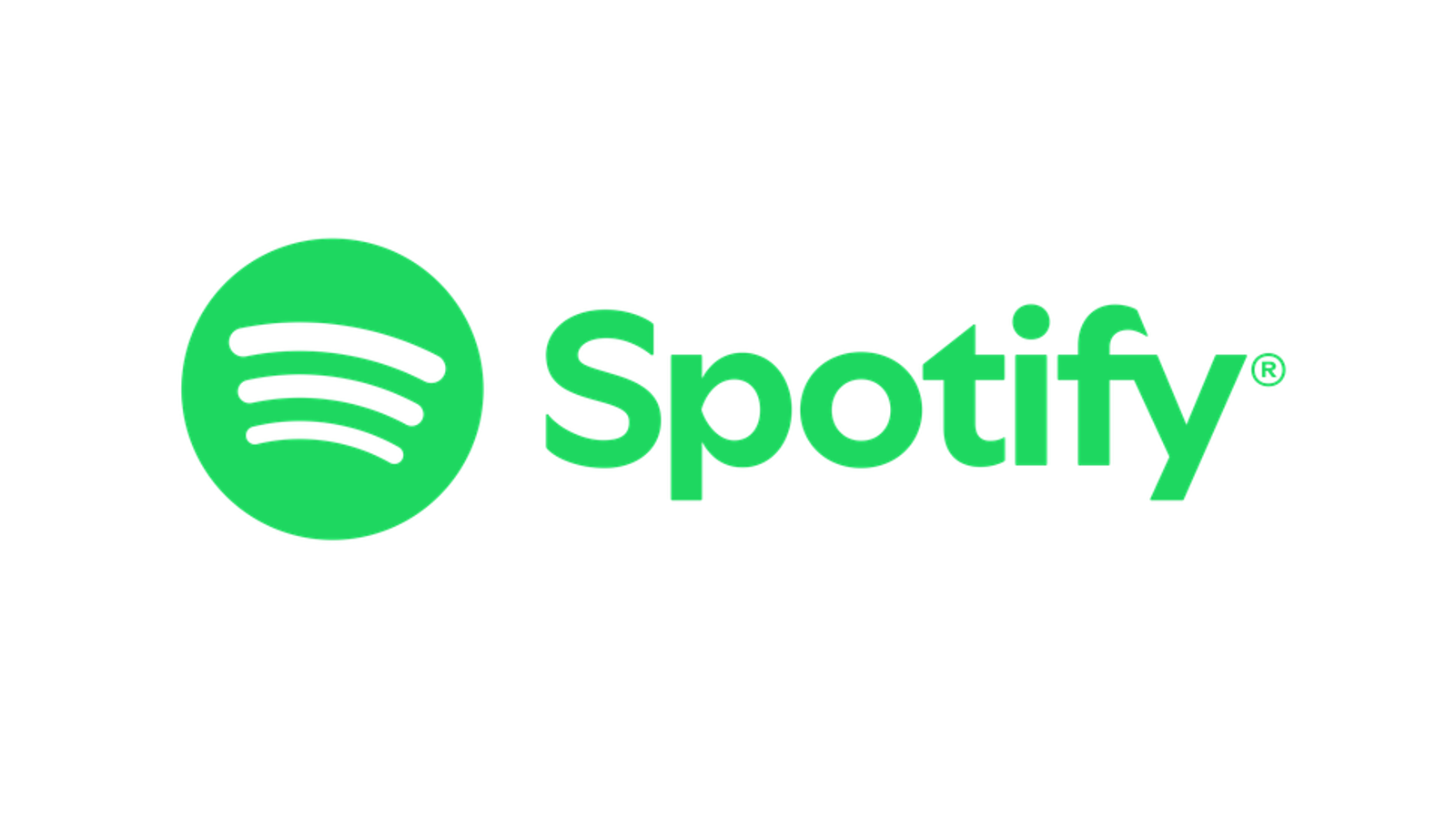 Spotify official source mark on a fixed brand page canvas.