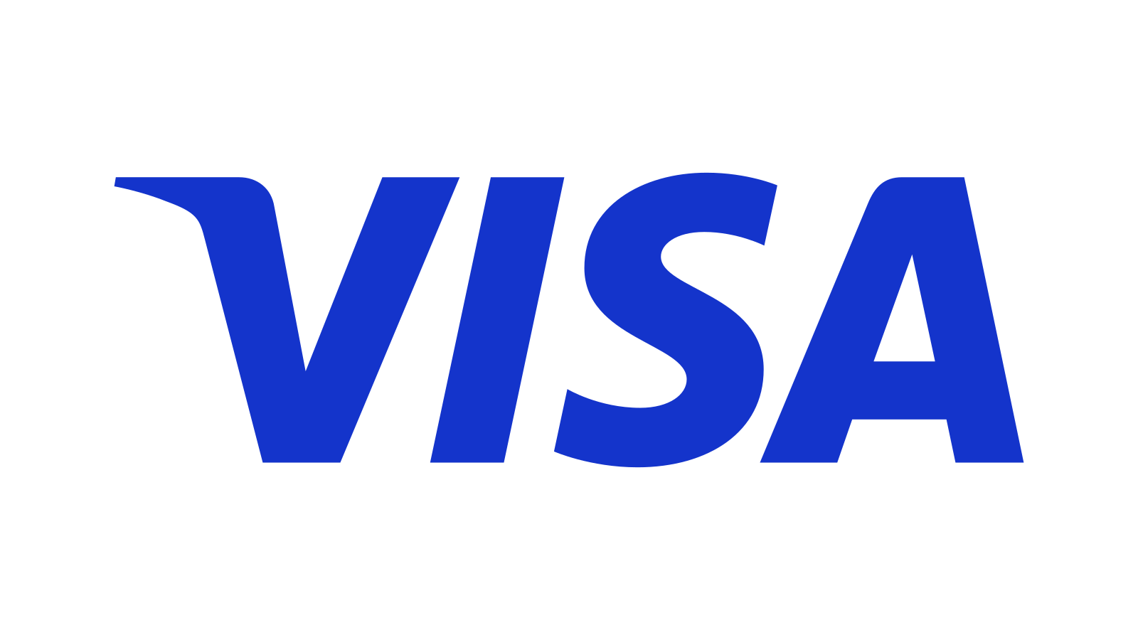 Visa wordmark.