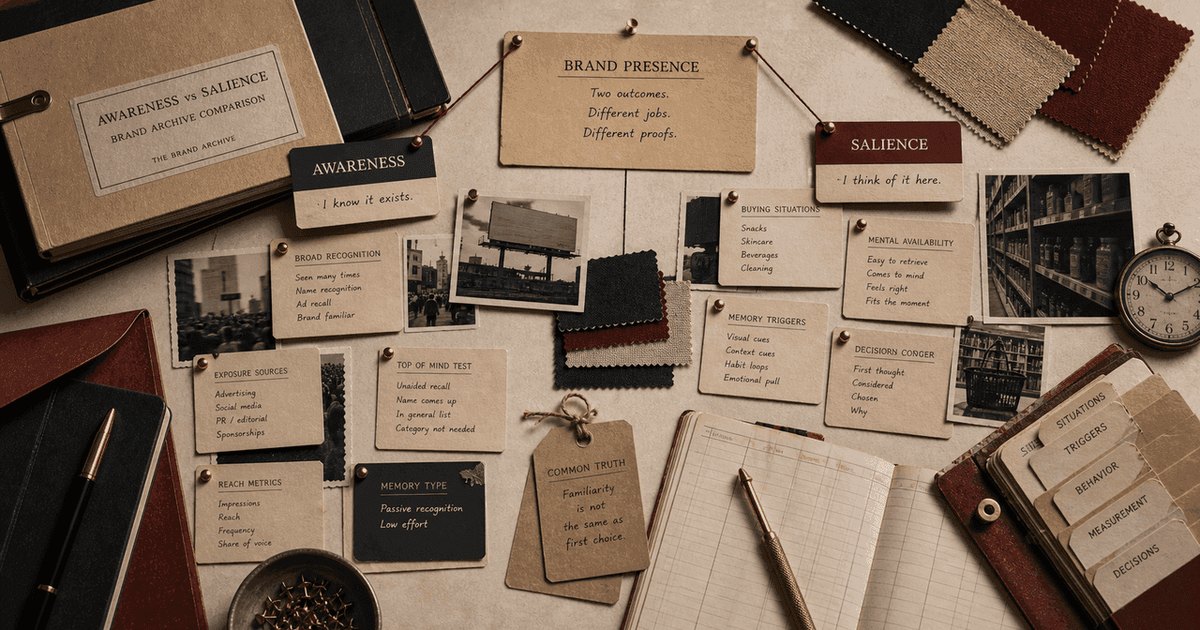 Brand Awareness vs Brand Salience: Difference, Examples, and Tests | Grow Your Brand visual