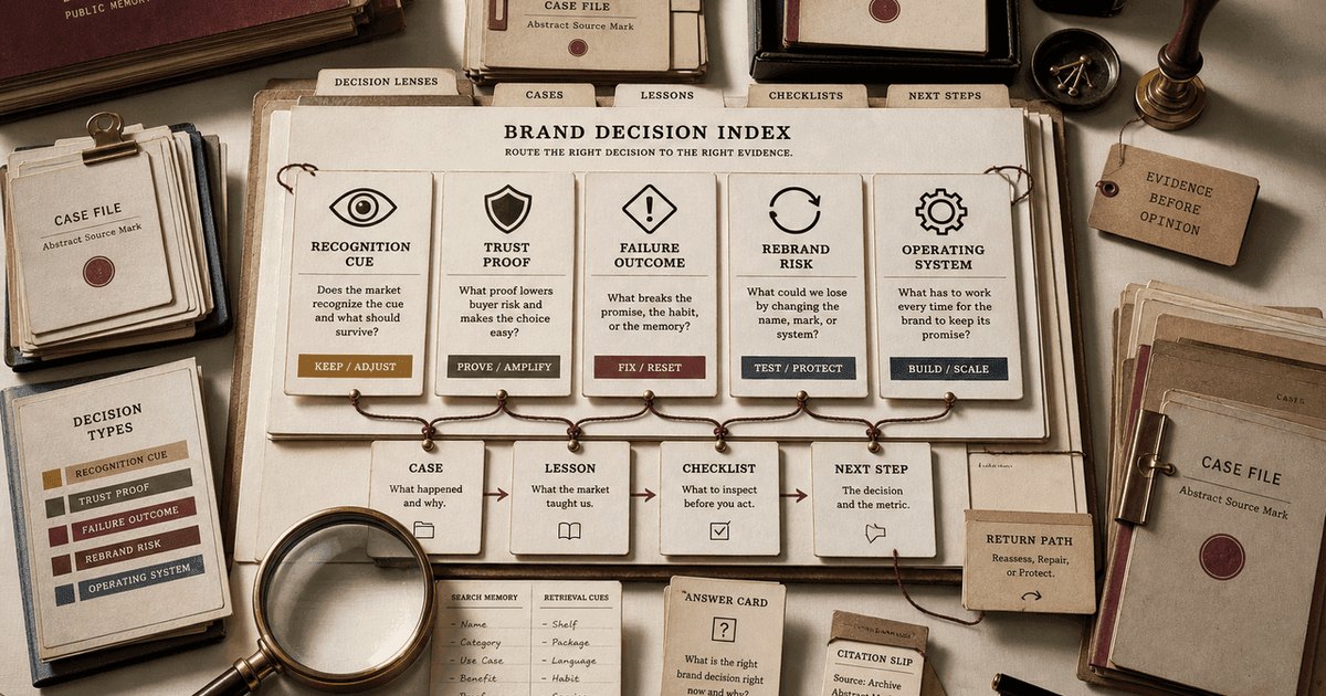 Brand Decision Index: Find the Right Brand Case archive visual