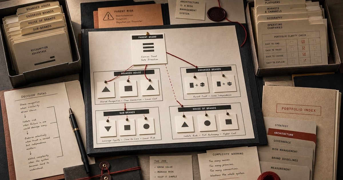What Is Brand Architecture? archive visual