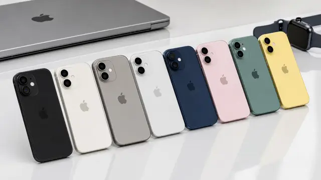 Product color lineup showing how multiple colors can organize recognition without losing the brand system.