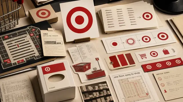 Retail recognition surface showing how a clear brand cue helps people identify a store environment.
